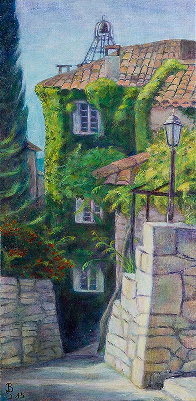 Seguret II - Acryl auf Leinwand 30 x 60 cm